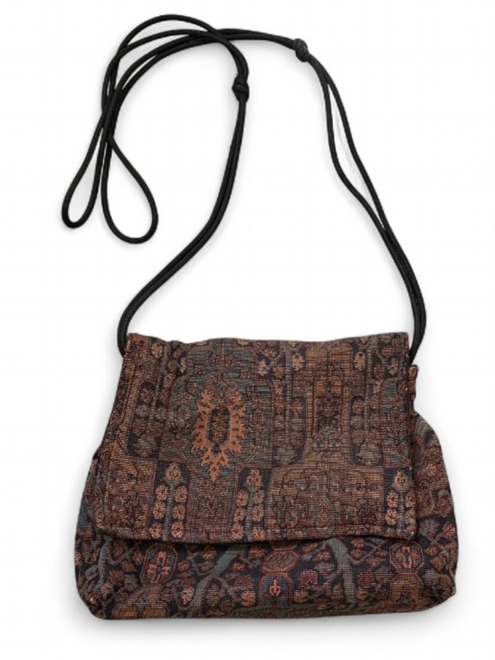 Vintage Maruca Tapestry Print Bag in Brown Pattern